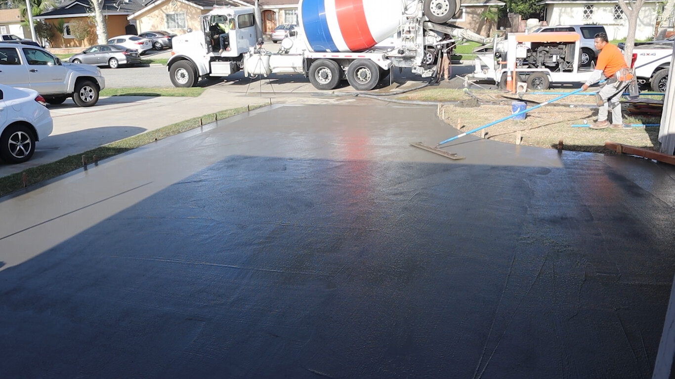Professional concrete driveway installation in Rogers, AR